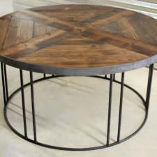 Legend Round Wood Coffee Table